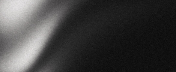 Grainy black and white texture background, abstract noise design for creative poster black backdrop digital banner or print