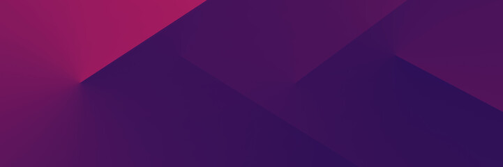 Plakat Dark blue violet purple fuchsia magenta pink red modern abstract background. Geometric shape. Diagonal line stripe triangle. Light glow bright shine metalic. Color gradient.Design.Template.Wide banner