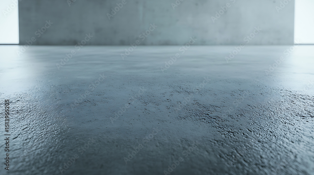 Aufkleber abstract image: concrete floor with textured surface in a studio. soft, diffused light. neutral tone