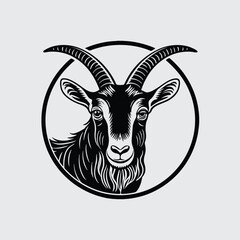 Goat Farm Label Logo Art