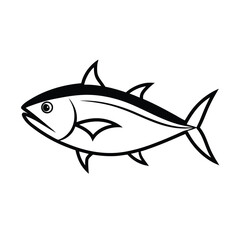 fish Line art 