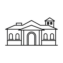 vector illustration of a house