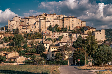 Casteldilago, medieval borough in Terni Province, Umbria, Italy