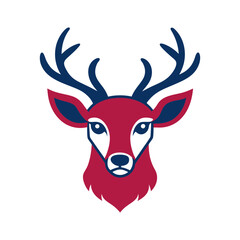 deer head vector illustration