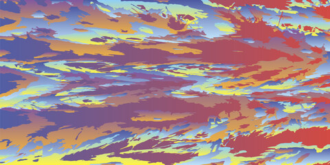 Heterogeneous chaotic background. Torn abstract background. Vector illustration