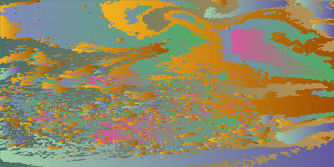 Heterogeneous chaotic background. Torn abstract background. Vector illustration