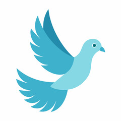 Fototapeta premium dove of peace vector