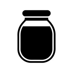 Jar Icon Vector Flat and Clean Look