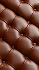 Dark Brown Chocolate Texture with Glossy Buttons