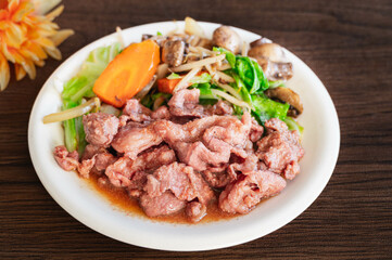 信州名物　ジンギスカン