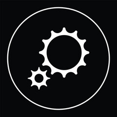 Wrench tools equpment logo. Gear engine car logo illustration