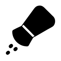 Illustration of salt shaker seasoning cooking ingredient spice condiment cuisine food flavouring