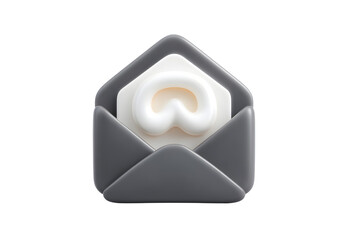 Creative envelope design studio workspace product photography minimalist top-down view modern aesthetic