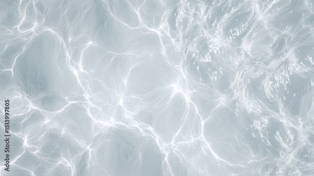 Aufkleber soft sparkling water ripples create a dreamy atmosphere under gentle light