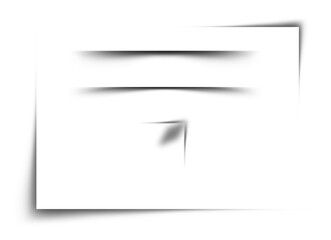 A sleek and minimal black shadow overlay