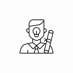 graduate diploma icon sign vector