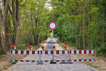 Construction site warning lamp - Warnleuchte Dunkelheit Sicherheit Gefahr Hindernis Verkehr...