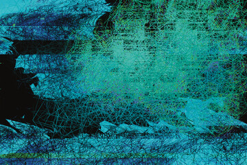 glitch pattern abstract background noise blue turquoise