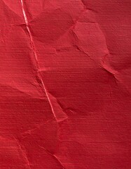 Dark red paper texture close view background, red paper pattern for presentations