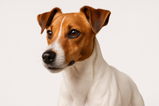 Jack Russell Terrier Dog Portrait