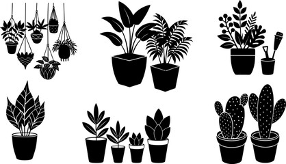decorative plant vector Art, Icons, and Graphics 