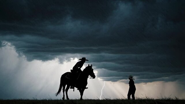 Cowgirl videodagi kontur