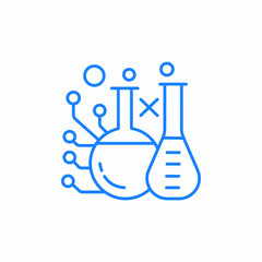 chemical technology icon sign vector