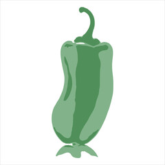 A graphic image of green chili