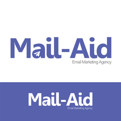 Mail-Aid Email Marketing Logo – Modern Branding Template for Digital Agencies