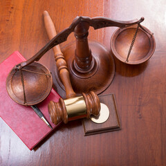 Completion of a legal case with a positive verdict