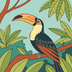 Obraz premium Bird Vector