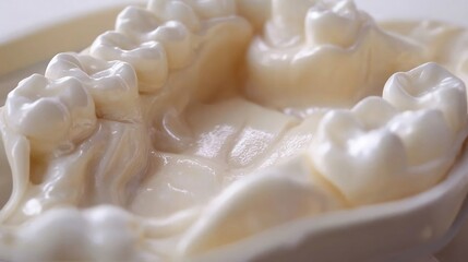 Dental Model Teeth on Gingiva