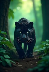 A 3D icon of a wild animal