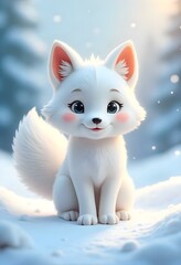 A 3D icon of a wild animal