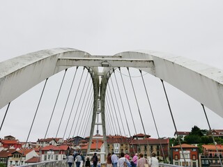 Brücke in Plentzia Baskenland Nordspanien