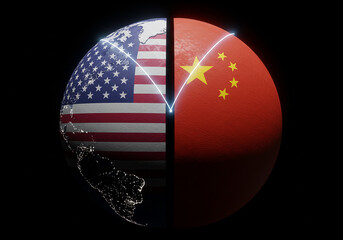 Understanding the usa china relationship global trade and political tensions on world stage today now US China international global trade war
