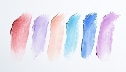 Pastel brush stroke watercolor illustration, soft blending of pastel tones captured with fine details in 