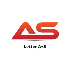 as letter creative logo design