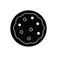 Obraz premium Cookie Icon Vector Flat Clean Look Isolated