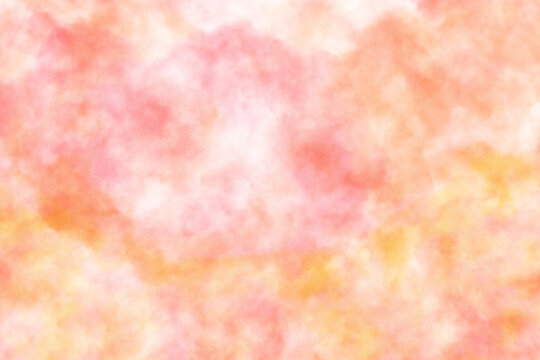 abstract red yellow watercolour background