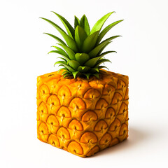 Geometric Fruits Collection – AI Generated Image