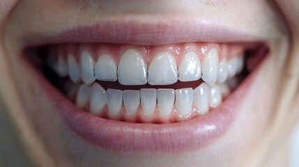 Obraz premium Patient feeling confident and comfortable after receiving a dental bridge enjoying the benefits of restored function and appearance