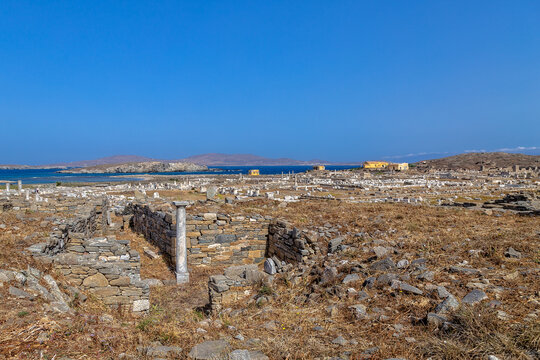 Delos Ruins Under a Clear Sky