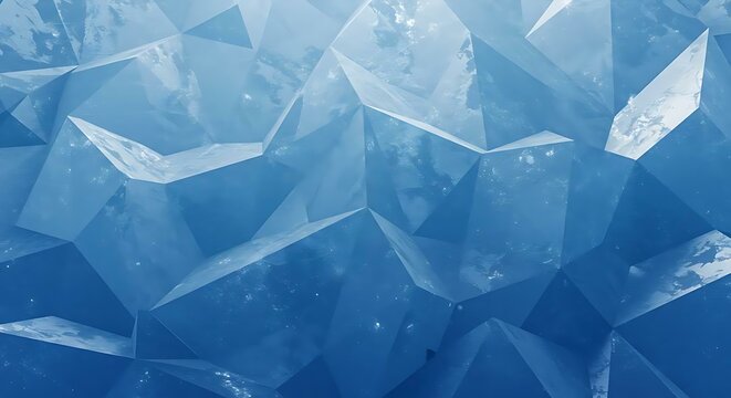 macro blue texture cube crystal - Powered by Adobe