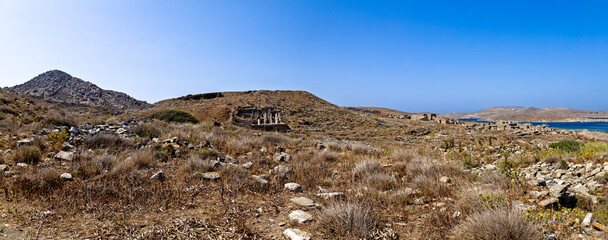 Delos Ruins Panorama