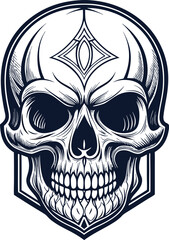 skull vectore design