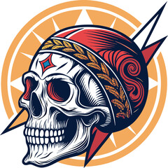 Skull vectore design