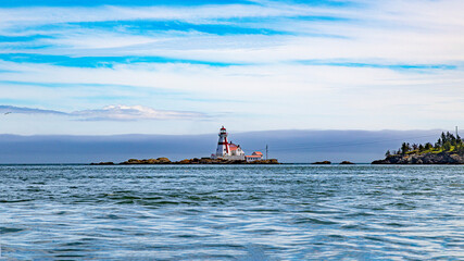 Saint andrews in canada in new Brunswick bay atlantic ocean