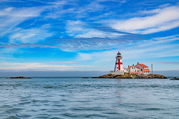 Saint andrews in canada in new Brunswick bay atlantic ocean