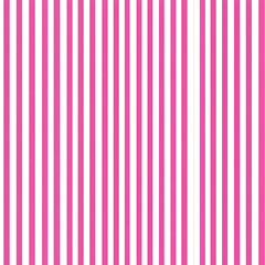 Bright pink stripes against a white backdrop. A seamless pattern of bright pink and white stripes. Suitable for cloth design, textile fabric, wallpaper, wrapping, and tile